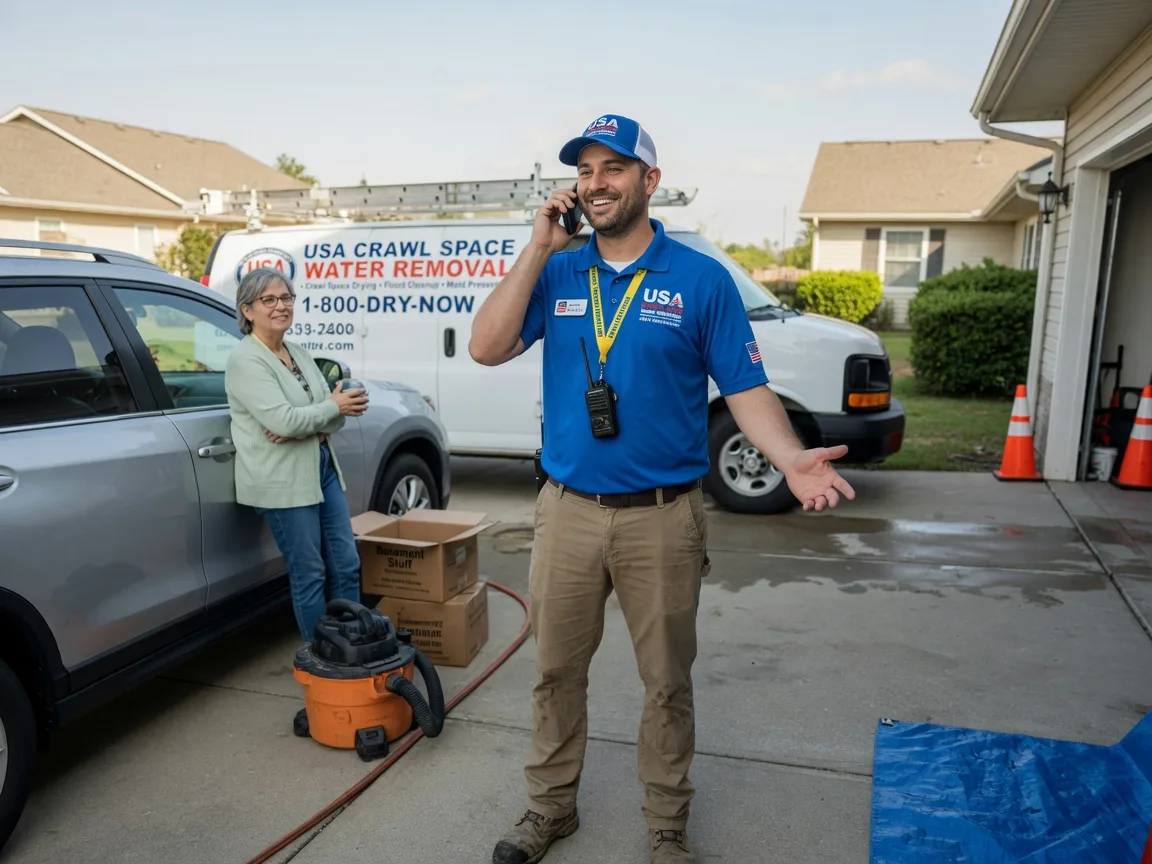 Crawl Space Water Removal Garwood, TX FAQs
